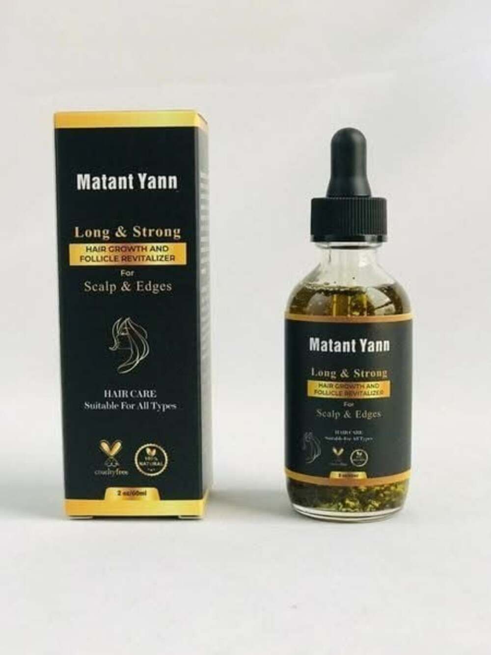 Matant Yann Long & Strong Hair Growth and Follicle Revitalizer 2 oz / 60 ml